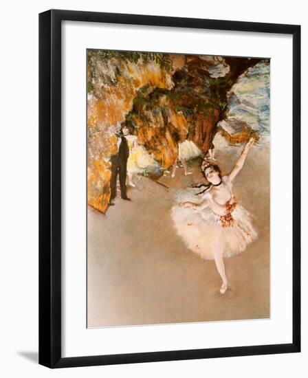 Danseuse-Edgar Degas-Framed Art Print