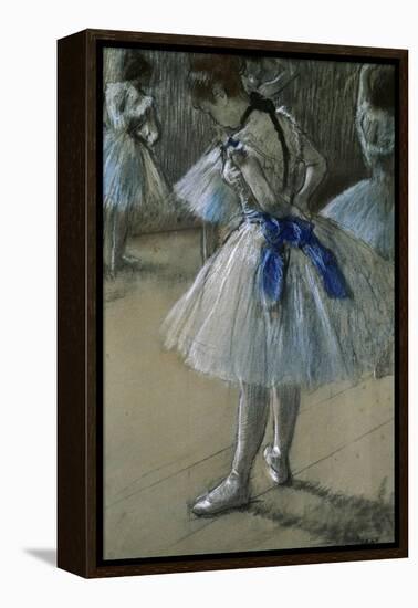 Danseuse-Edgar Degas-Framed Premier Image Canvas