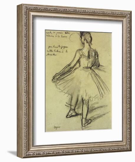 Danseuse-Edgar Degas-Framed Giclee Print