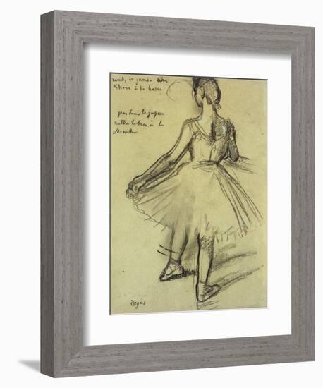 Danseuse-Edgar Degas-Framed Giclee Print