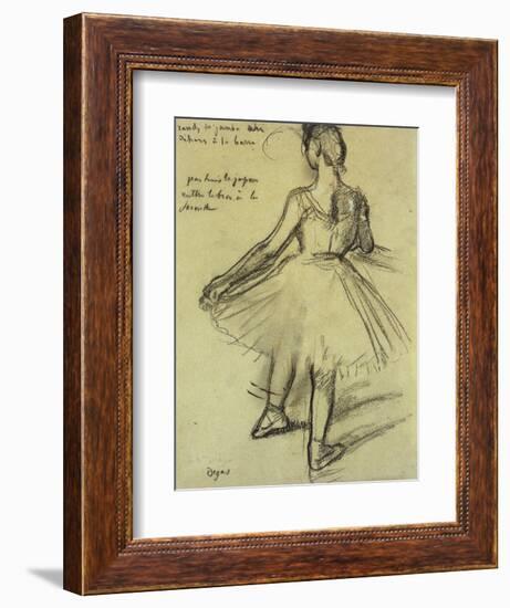 Danseuse-Edgar Degas-Framed Giclee Print