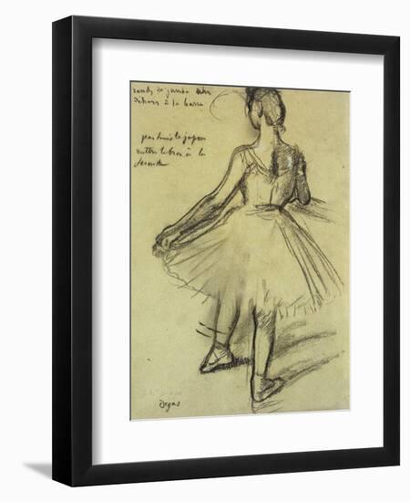 Danseuse-Edgar Degas-Framed Giclee Print