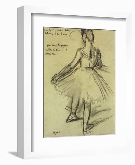 Danseuse-Edgar Degas-Framed Giclee Print