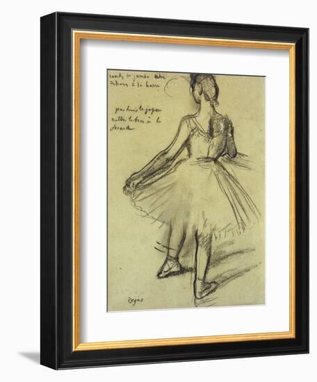 Danseuse-Edgar Degas-Framed Giclee Print