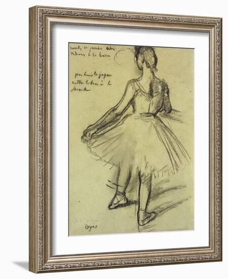 Danseuse-Edgar Degas-Framed Giclee Print