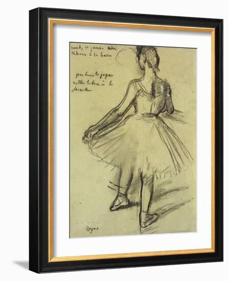 Danseuse-Edgar Degas-Framed Giclee Print