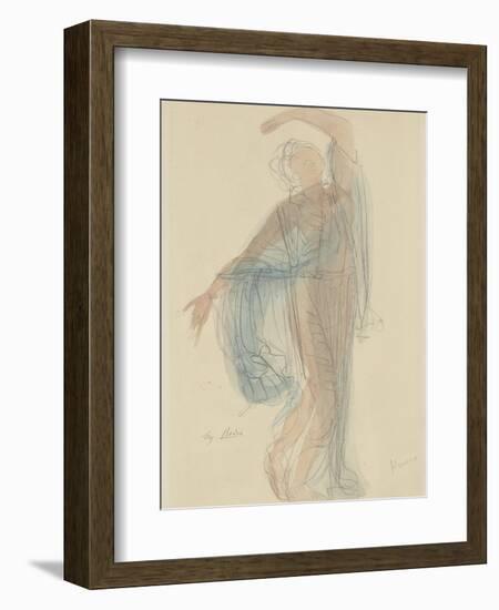 Danseuse-Auguste Rodin-Framed Giclee Print