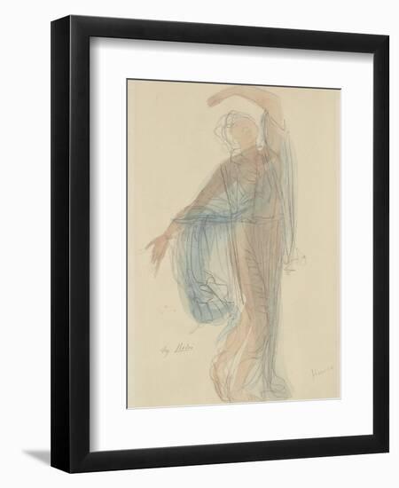 Danseuse-Auguste Rodin-Framed Giclee Print