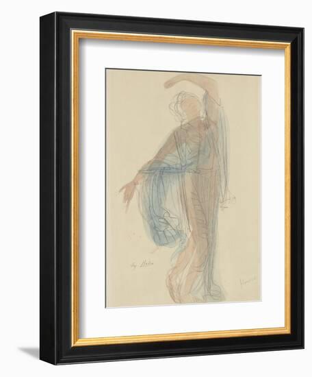 Danseuse-Auguste Rodin-Framed Giclee Print