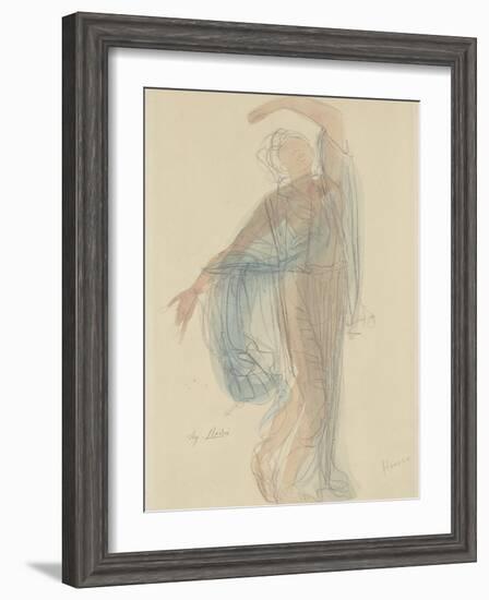 Danseuse-Auguste Rodin-Framed Giclee Print