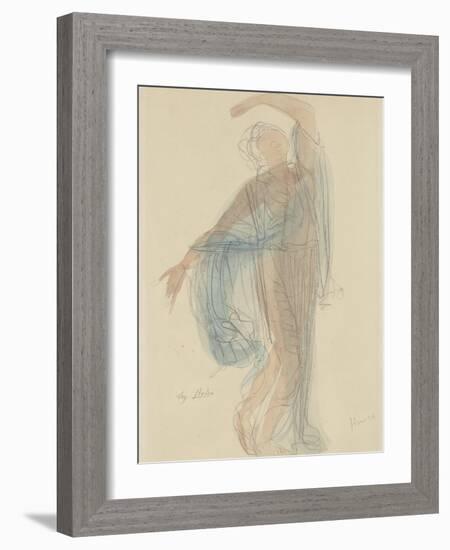 Danseuse-Auguste Rodin-Framed Giclee Print