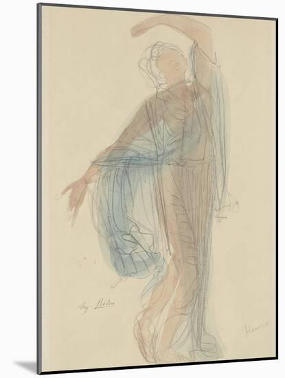 Danseuse-Auguste Rodin-Mounted Giclee Print