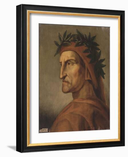 Dante Alighieri (1265-1321)-Vincenzo Camuccini-Framed Giclee Print