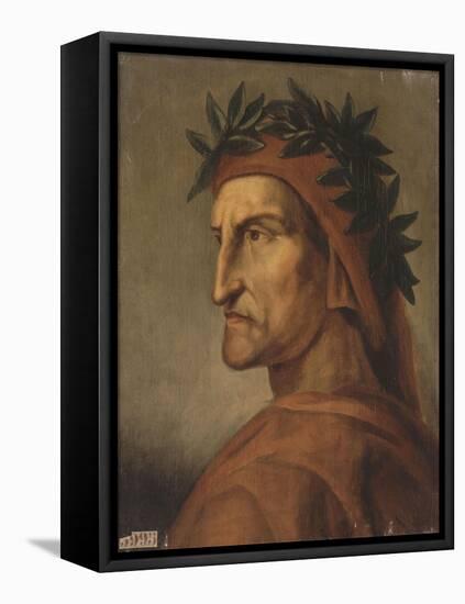 Dante Alighieri (1265-1321)-Vincenzo Camuccini-Framed Premier Image Canvas