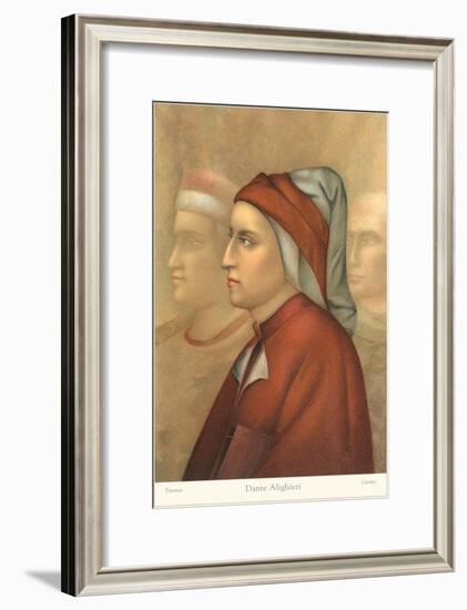 Dante Alighieri in Florentine Hat-null-Framed Art Print