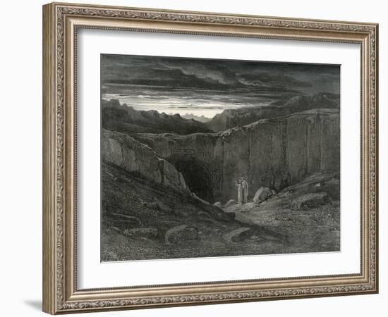 Dante Alighieri La Divina-Gustave Dore-Framed Giclee Print
