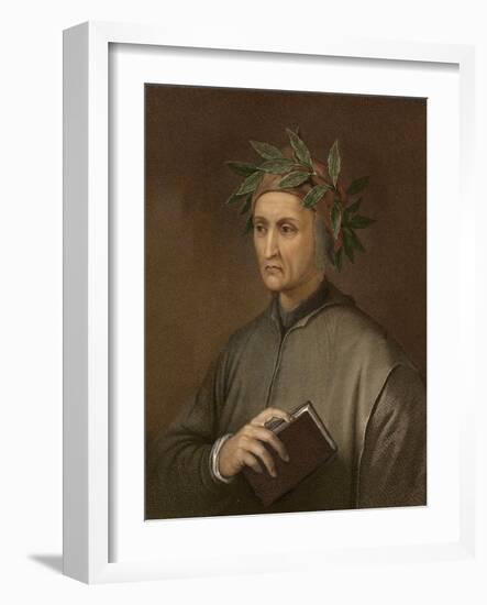 Dante Alighieri Poet Wrote Divine Comedy-Paul Stewart-Framed Photographic Print