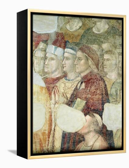 Dante Alighieri-Giotto di Bondone-Framed Premier Image Canvas