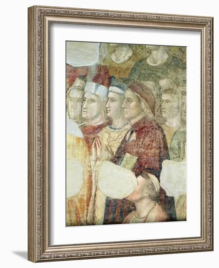 Dante Alighieri-Giotto di Bondone-Framed Giclee Print