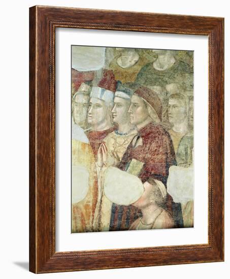 Dante Alighieri-Giotto di Bondone-Framed Giclee Print