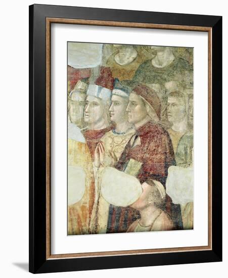 Dante Alighieri-Giotto di Bondone-Framed Giclee Print