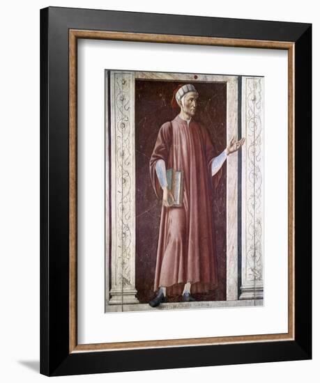 Dante Alighieri-Andrea Del Castagno-Framed Giclee Print