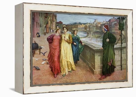 Dante and Beatrice, 1883-Henry Holiday-Framed Premier Image Canvas