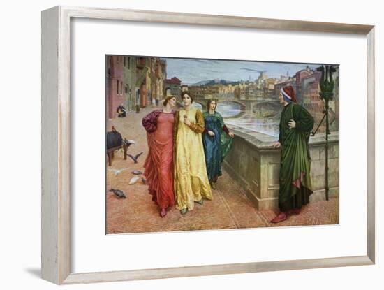 Dante and Beatrice, 1883-Henry Holiday-Framed Giclee Print