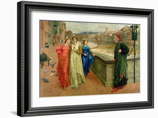 Dante and Beatrice, 1884-Henry Holiday-Framed Giclee Print