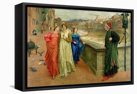 Dante and Beatrice, 1884-Henry Holiday-Framed Premier Image Canvas