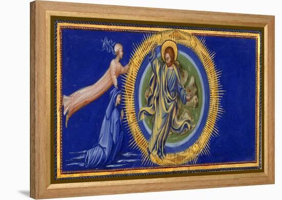Dante and Beatrice Before Christ the Redeemer-Dante Alighieri-Framed Premier Image Canvas