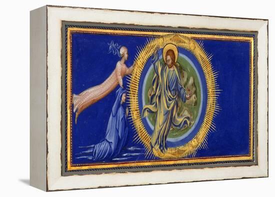 Dante and Beatrice Before Christ the Redeemer-Dante Alighieri-Framed Premier Image Canvas