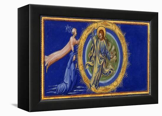 Dante and Beatrice Before Christ the Redeemer-Dante Alighieri-Framed Premier Image Canvas