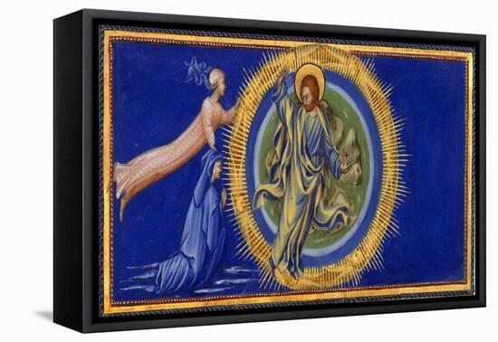 Dante and Beatrice Before Christ the Redeemer-Dante Alighieri-Framed Premier Image Canvas