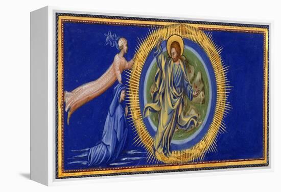 Dante and Beatrice Before Christ the Redeemer-Dante Alighieri-Framed Premier Image Canvas