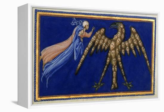Dante and Beatrice Before the Eagle Of Justice-Dante Alighieri-Framed Premier Image Canvas