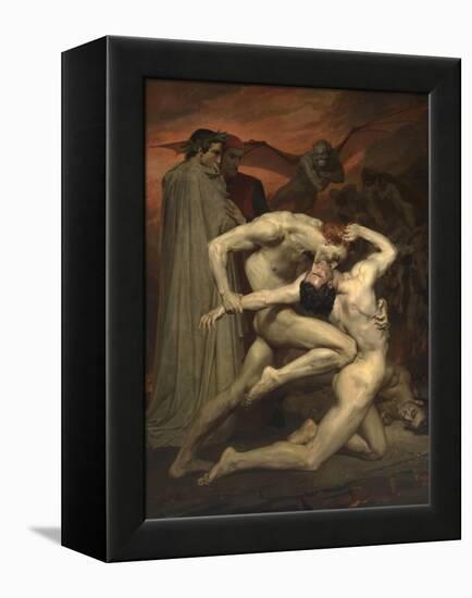 Dante and Virgil in Hell-William-Adolphe Bouguereau-Framed Premier Image Canvas