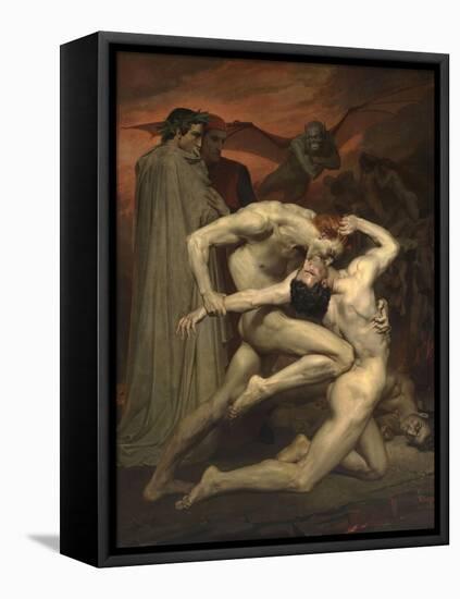 Dante and Virgil in Hell-William-Adolphe Bouguereau-Framed Premier Image Canvas