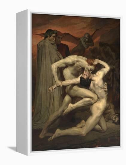 Dante and Virgil in Hell-William-Adolphe Bouguereau-Framed Premier Image Canvas