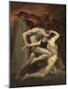 Dante and Virgil in Hell-William-Adolphe Bouguereau-Mounted Giclee Print