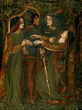 How They Met Themselves, C.1850-60-Dante Gabriel Charles Rossetti-Giclee Print