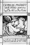 Title Page for 'Goblin Market and Other Poems' by Christina Rossetti, Published 1862 (Engraving)-Dante Gabriel Charles Rossetti-Framed Giclee Print