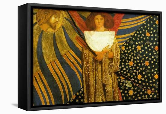 Dante's Amore-Dante Gabriel Rossetti-Framed Stretched Canvas