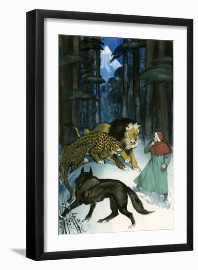 Dante's Divine Comedy-Angus Mcbride-Framed Giclee Print