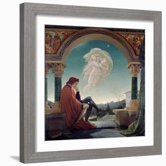 Dante's Dream, from the 'Divine Comedy'-Sir Joseph Noel Paton-Framed Giclee Print