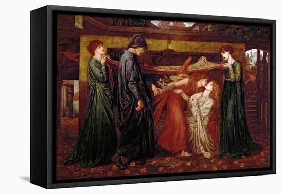 Dante's Dream-Dante Gabriel Rossetti-Framed Premier Image Canvas