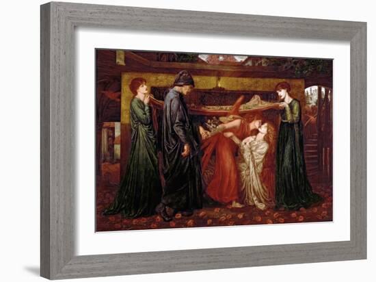 Dante's Dream-Dante Gabriel Rossetti-Framed Giclee Print