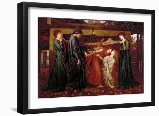 Dante's Dream-Dante Gabriel Rossetti-Framed Giclee Print