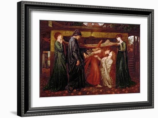 Dante's Dream-Dante Gabriel Rossetti-Framed Giclee Print