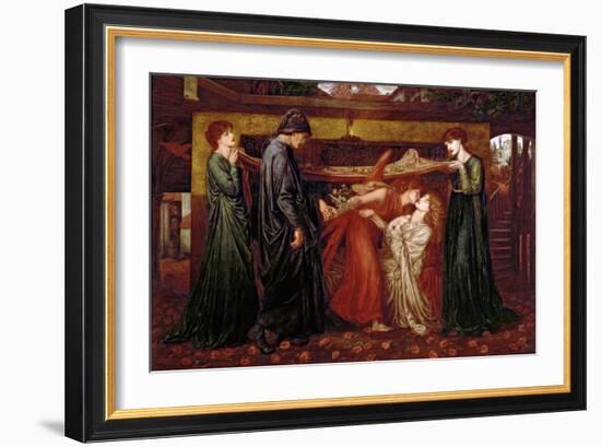 Dante's Dream-Dante Gabriel Rossetti-Framed Giclee Print